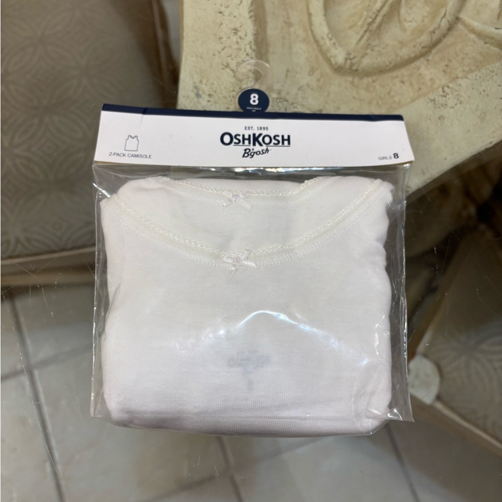 OshKosh White Camisole Pack